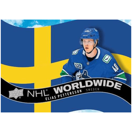 2020 21 Upper Deck Series 1 Hockey Cards NHL Worldwide Elias Pettersson