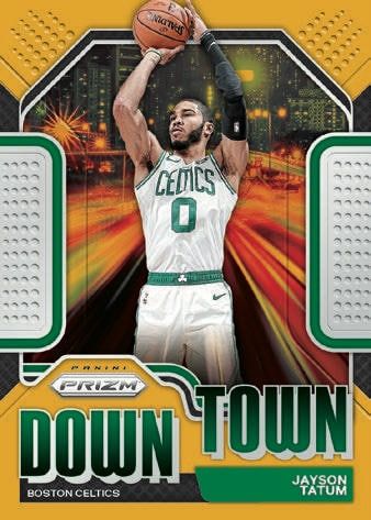2020 21 Panini Prizm Basketball Cards Downtown Bound Jayson Tatum