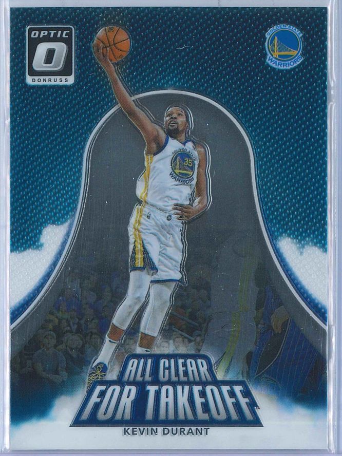 Kevin Durant Panini Donruss Optic Basketball  2017-18 All Clear For Takeoff