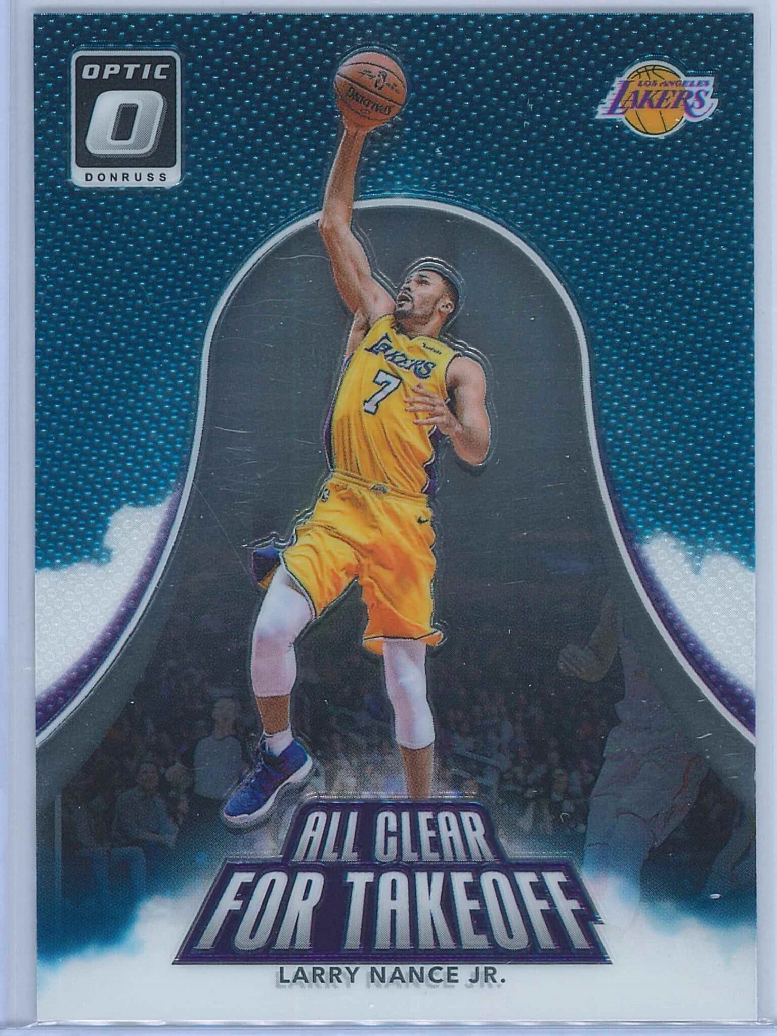 Larry Nance Jr. Panini Donruss Optic Basketball  2017-18 All Clear For Takeoff