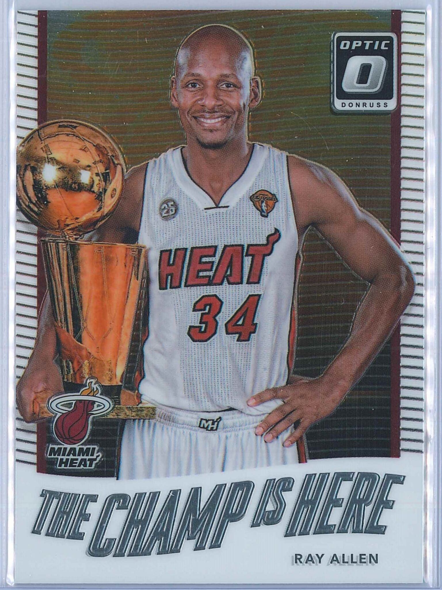 Ray Allen Panini Donruss Optic Basketball  2017-18 The Champ Is Here