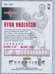 Ryan Anderson Panini Essentials 2017 18 Green 2