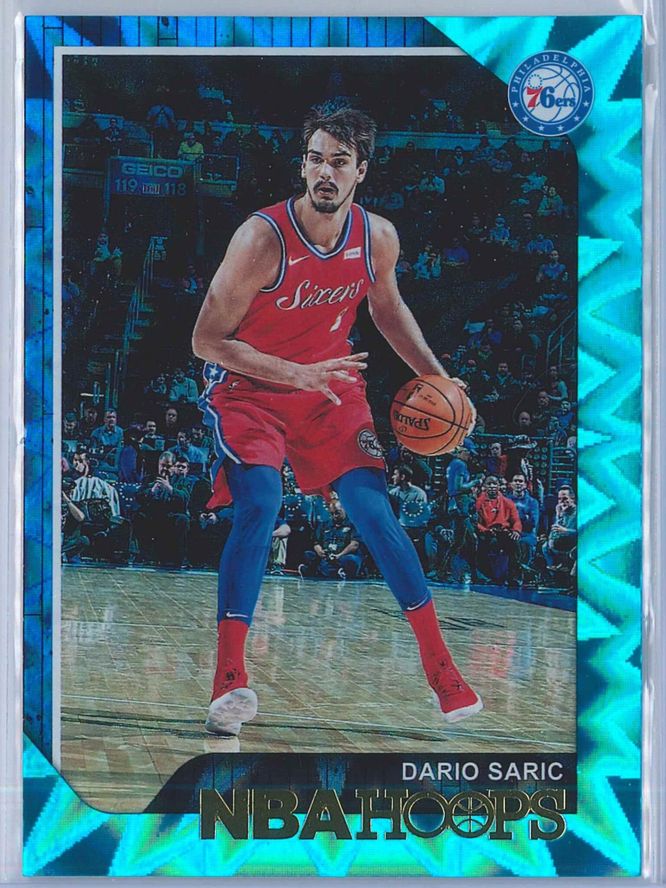 Dario Saric Panini NBA Hoops 2018-19  Teal Explosion