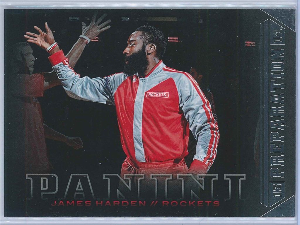James Harden Panini Basketball 2013-14 Preparation