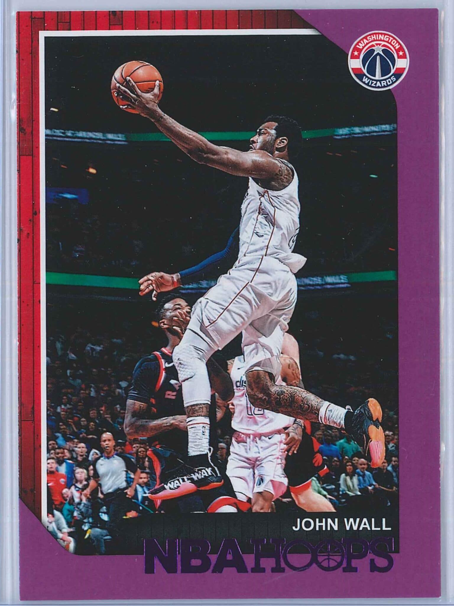 John Wall Panini NBA Hoops 2018-19  Purple