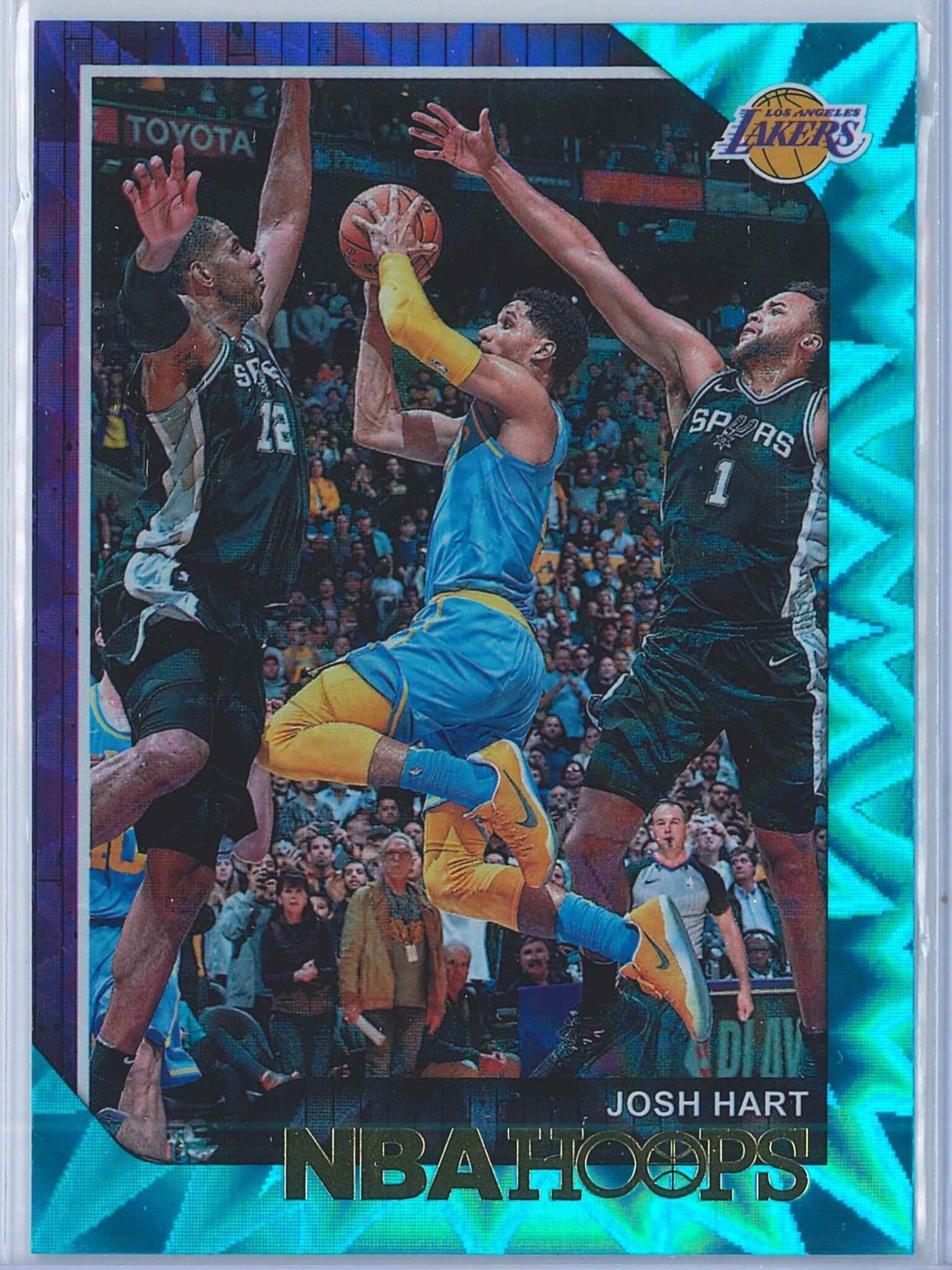 Josh Hart Panini NBA Hoops 2018-19  Teal Explosion