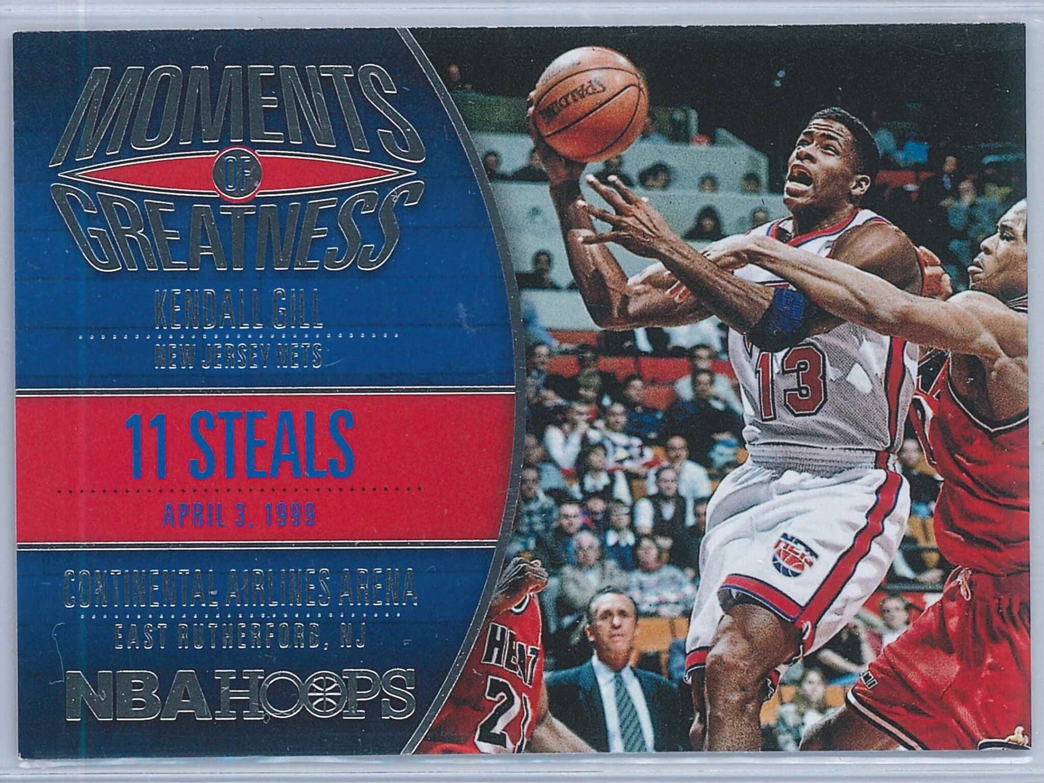Kendall Gill Panini NBA Hoops 2014-15 Moments of Greatness
