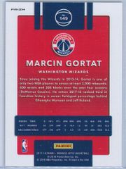 Marcin Gortat Panini Donruss Optic Basketball 2017 18 Fast Break Holo Prizm 2