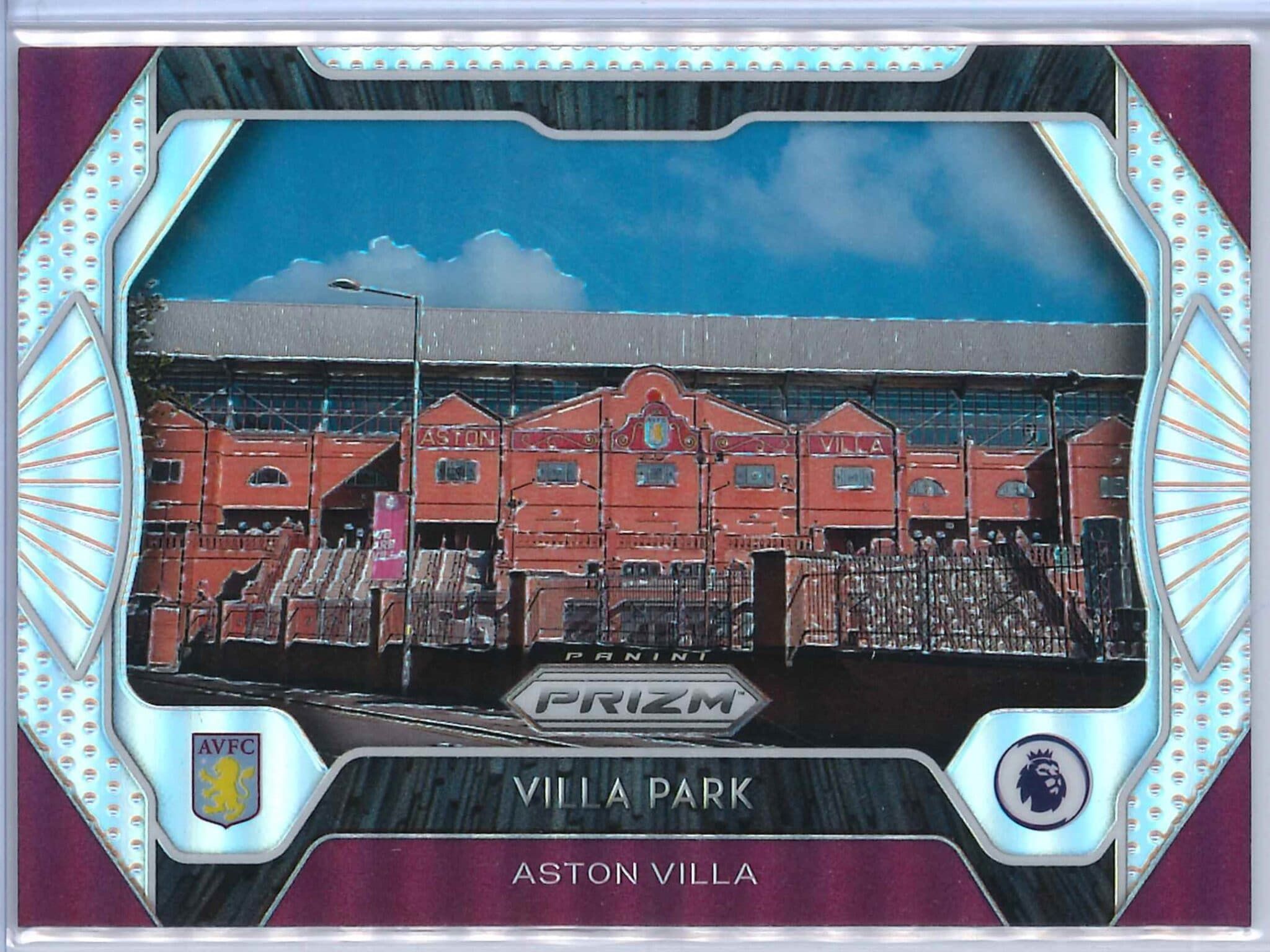 Villa Park Panini Prizm Premier League 2020-21 Stadiums Silver Prizm