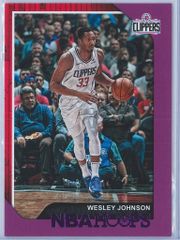 Wesley Johnson Panini NBA Hoops 2018-19  Purple
