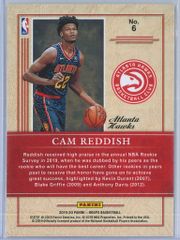 Cam Reddish Panini NBA Hoops 2019 20 Class of 2019 2