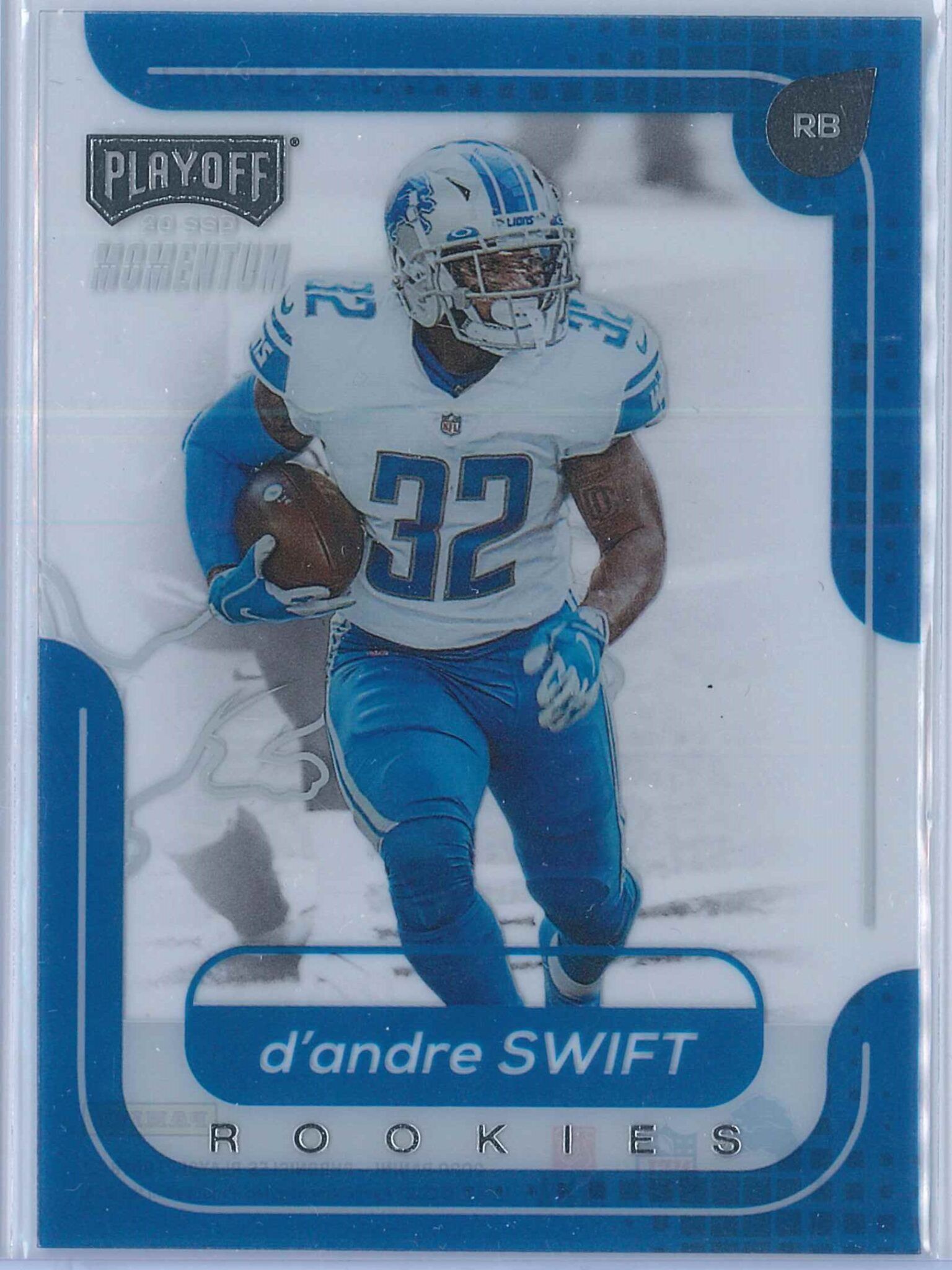 D'Andre Swift Panini Chronicles Football 2020 Playoff RC