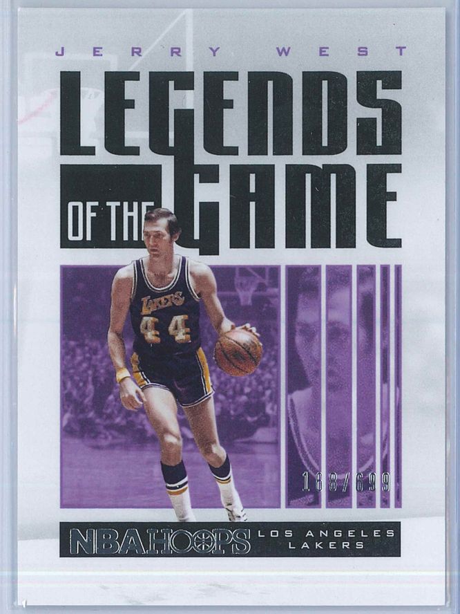 Jerry West Panini NBA Hoops 2020 21 Legends Of The Game 168699 1