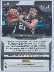 Tim Duncan Panini Prizm Basketball 2020 21 Base 2
