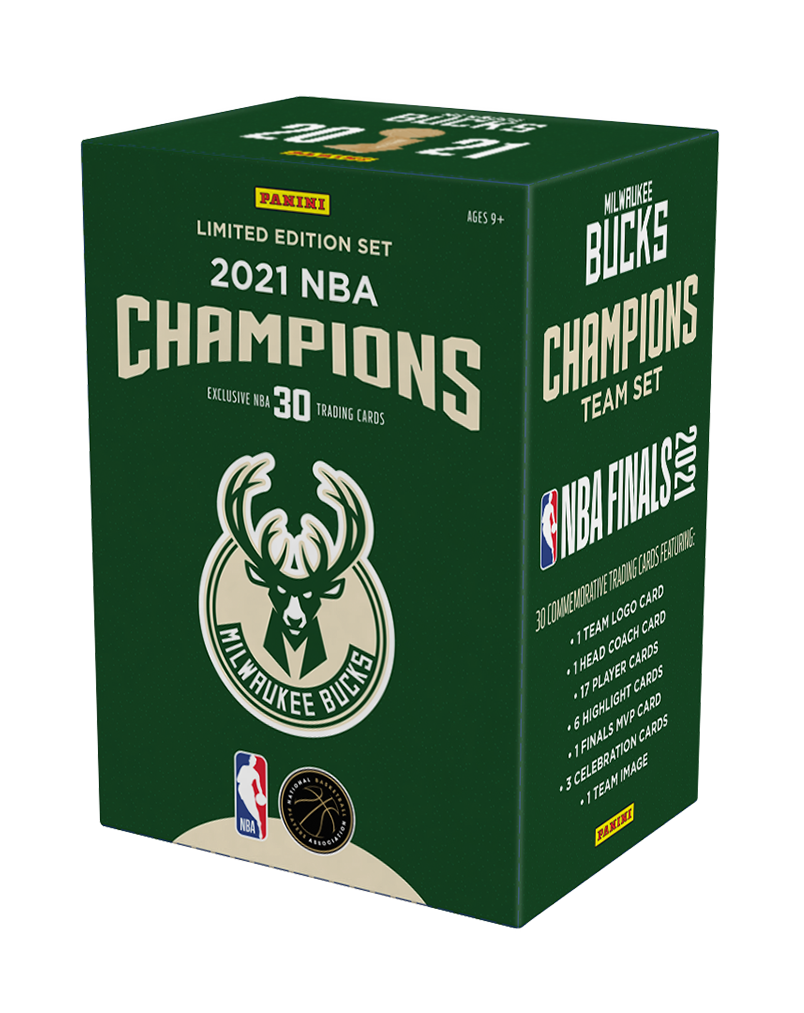 2021 Panini Milwaukee Bucks NBA Champions Box