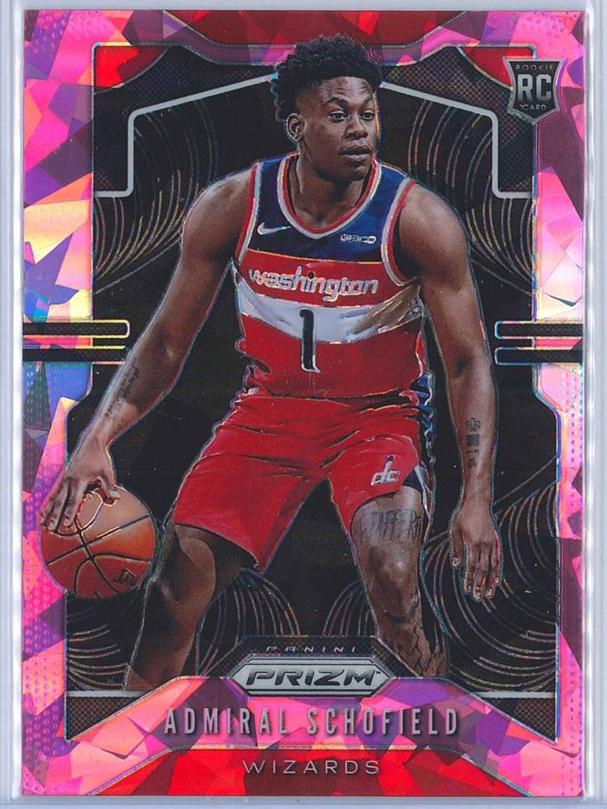 Admiral Schofield Panini Prizm Basketball 2019-20 Base Pink Ice Parallel  RC