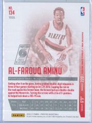 Al Farouq Aminu Panini Prestige Basketball 2016 17 Base Set 2