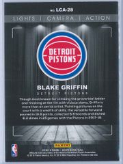 Blake Griffin Panini NBA Hoops Basketball 2018 19 Lights Camera Action Winter Parallel 2