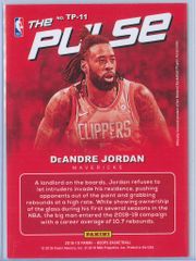 DeAndre Jordan Panini NBA Hoops Basketball 2018 19 The Pulse Winter Parallel 2