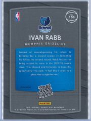 Ivan Rabb Panini Donruss Optic Basketball 2017 18 Rated Rookie Holo Fast Break Parallel 2