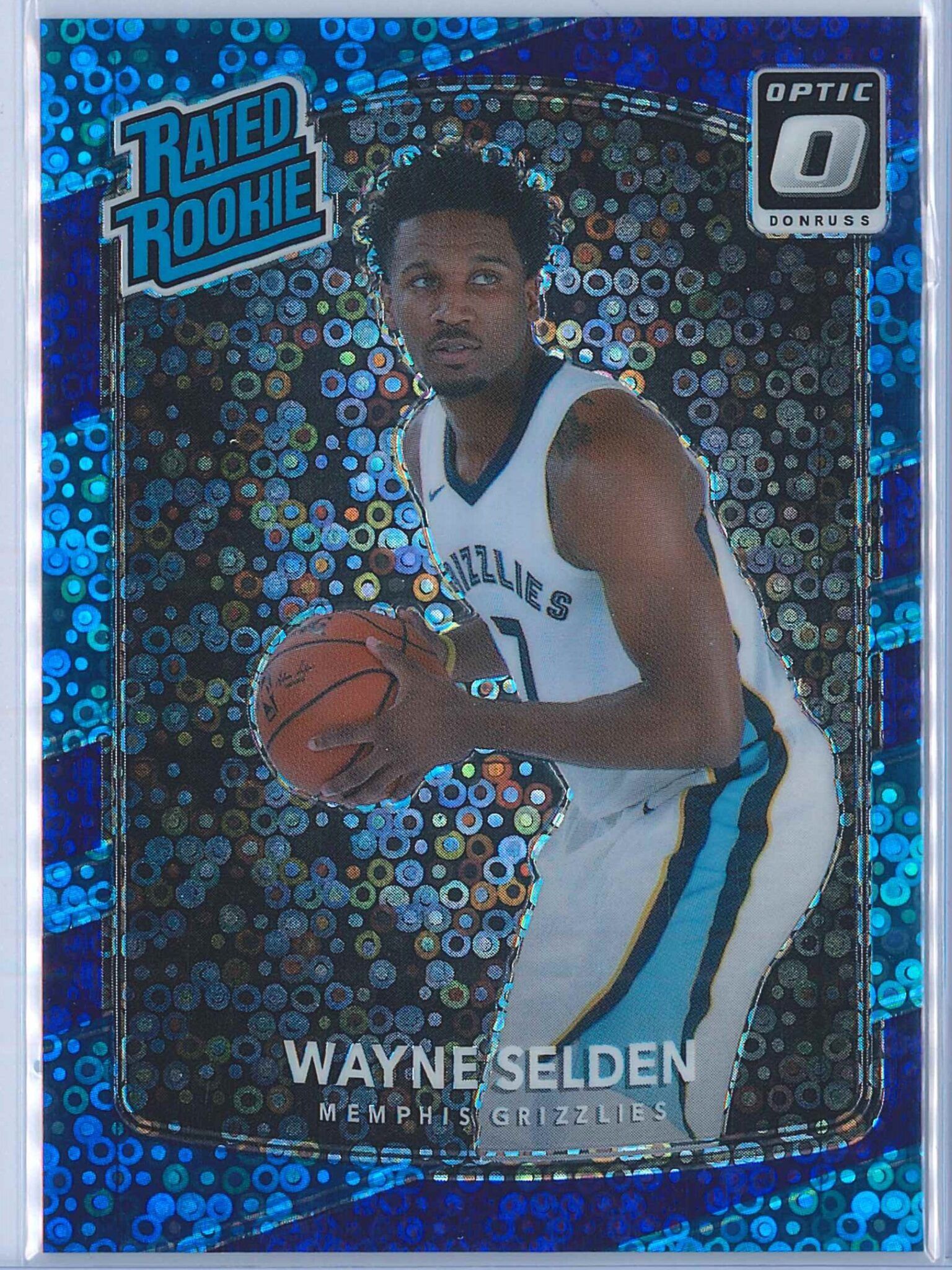 Wayne Selden Panini Donruss Optic Basketball 2017 18 Rated Rookie Purple Fast Break Parallel 121155 1