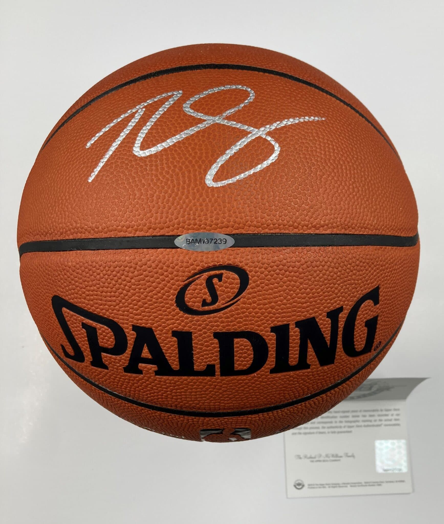Ben Simmons Philadelphia 76ers Authentic Signed Spalding Official