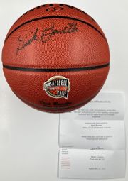 Dick Bavetta Hall of Fame Authentic Signed Spalding Basketball w Black Signature 3