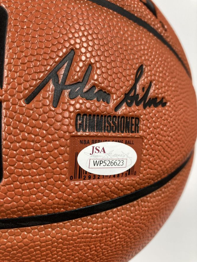 Joe Dumars Detroit Pistons Authentic Signed Spalding Basketball w Black Signature WP 526623 3