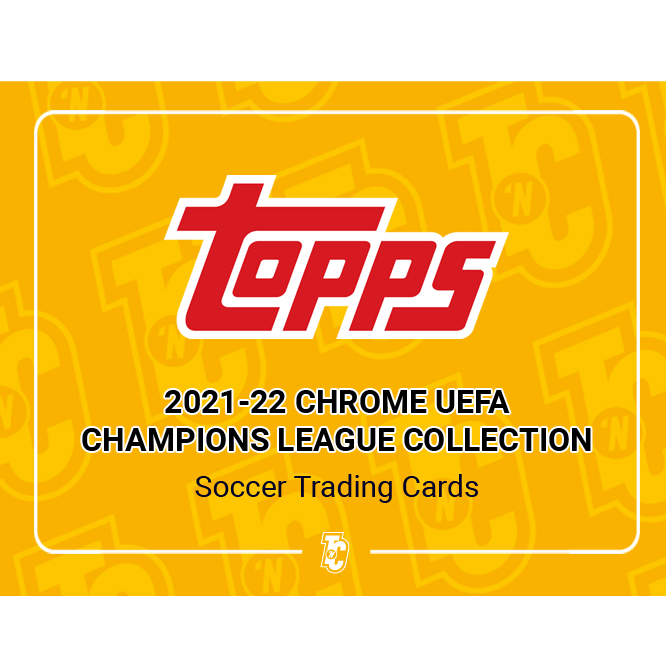 2021-22 Topps Chrome UEFA Champions League Collection Soccer Cards