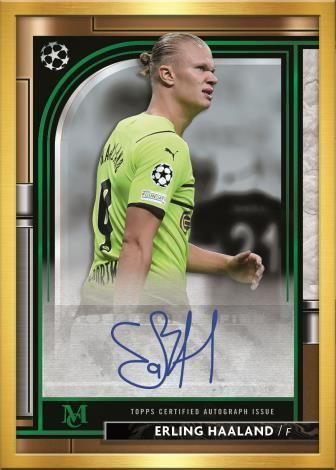 2021-22 Topps Museum Collection UEFA Champions League Soccer Cards 