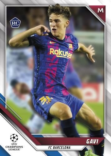 2021 22 Topps UEFA Champions League Collection Cards Base Gavi RC
