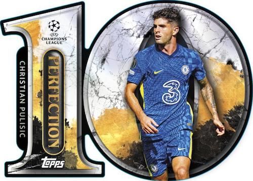 2021 22 Topps UEFA Champions League Collection Cards Perfect10n Christian Pulisic