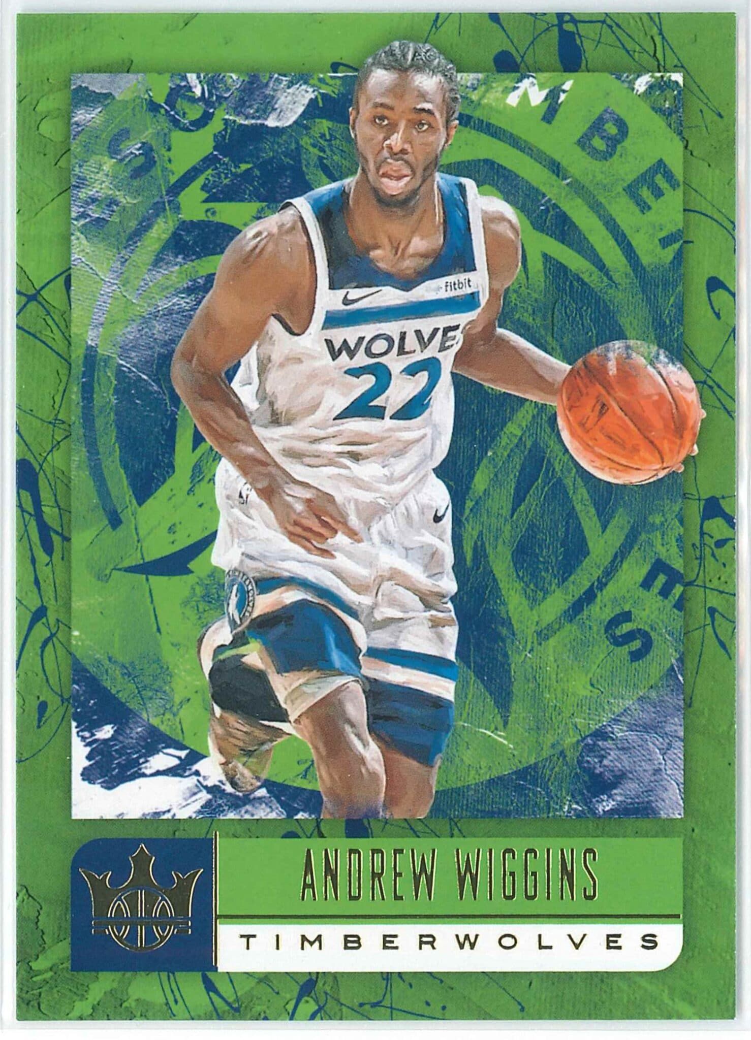 Andrew Wiggins Panini Court Kings Basketball 2018-19 Base  #82