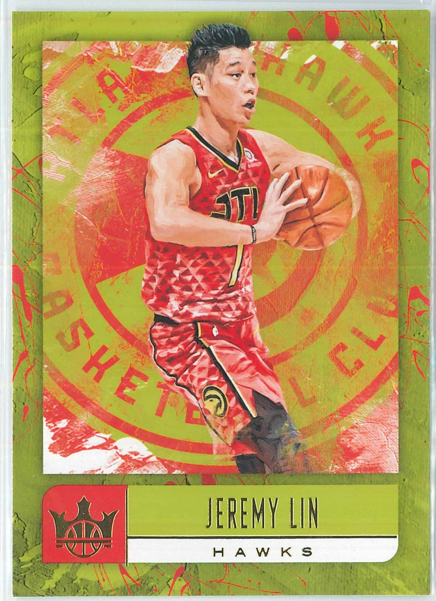 Jeremy Lin Panini Court Kings Basketball 2018-19 Base  #13