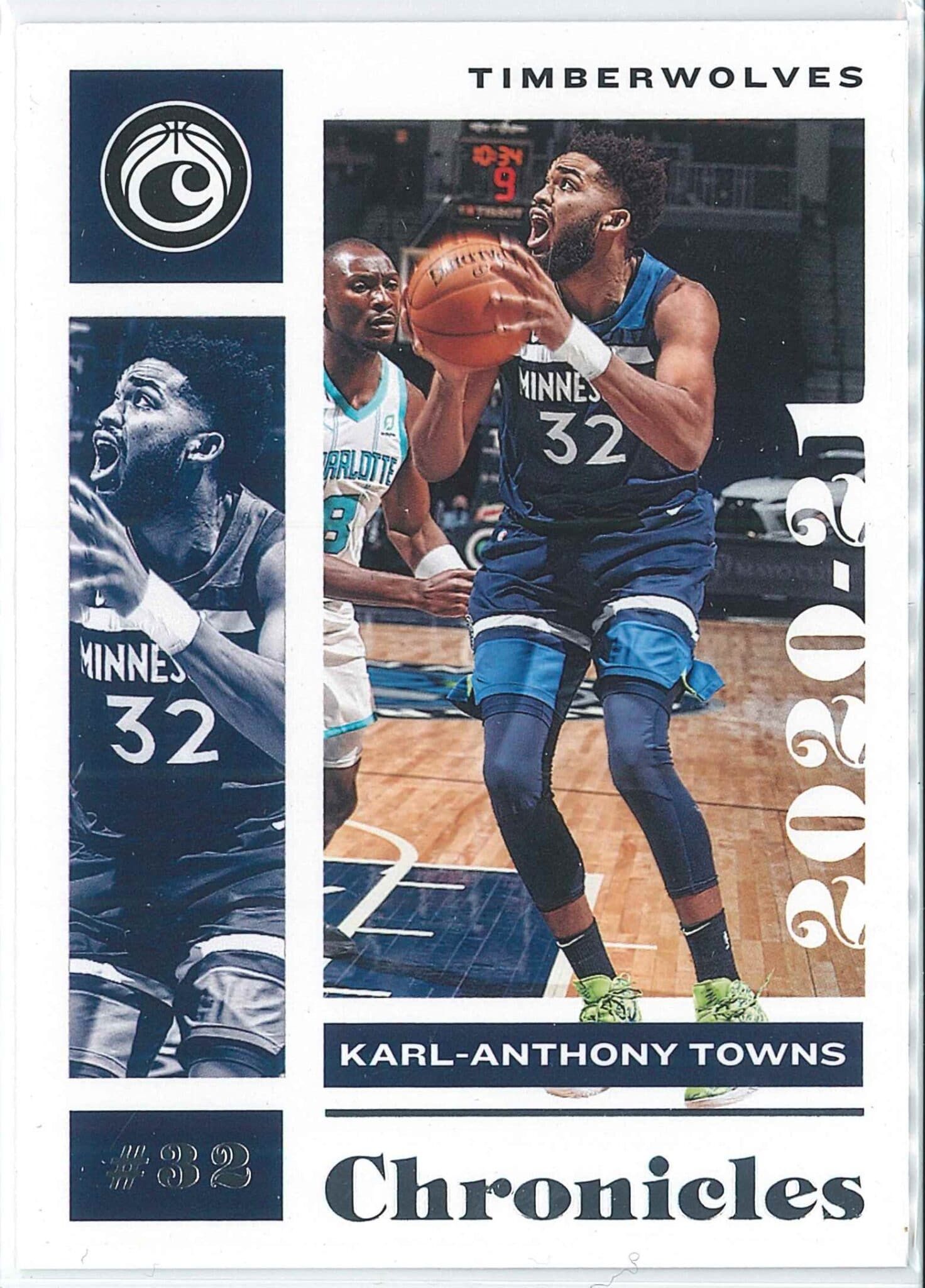 Karl Anthony Towns Panini Chronicles Basketball 2020-21 Base  #32