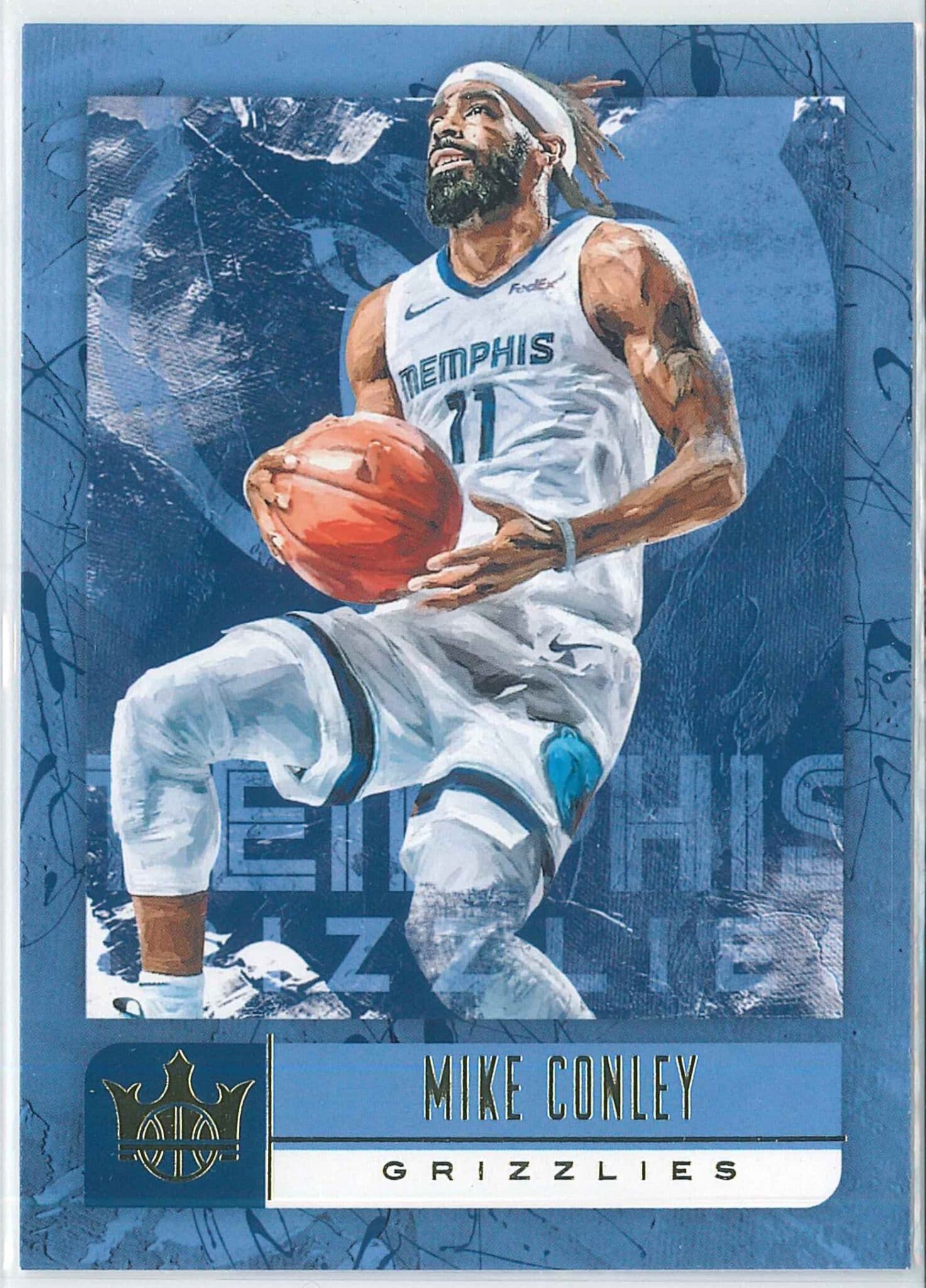 Mike Conley Panini Court Kings Basketball 2018-19 Base  #23
