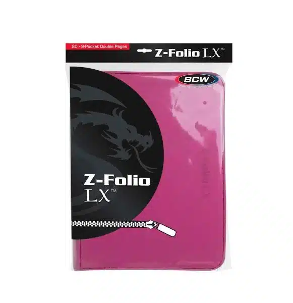 Z-Folio 9-Pocket LX Album - Pink