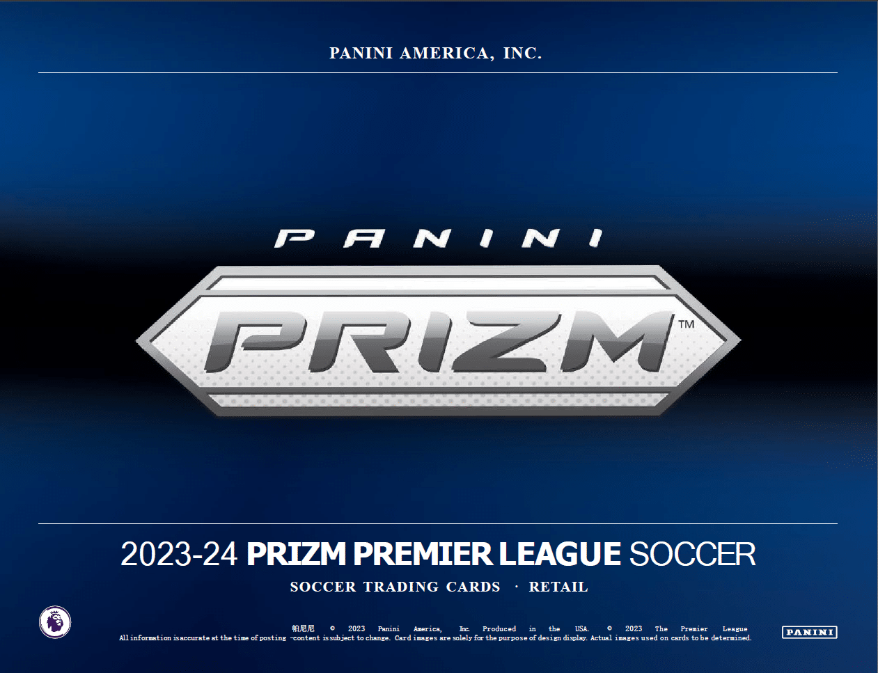 2023-24 Panini Prizm Premier League Soccer