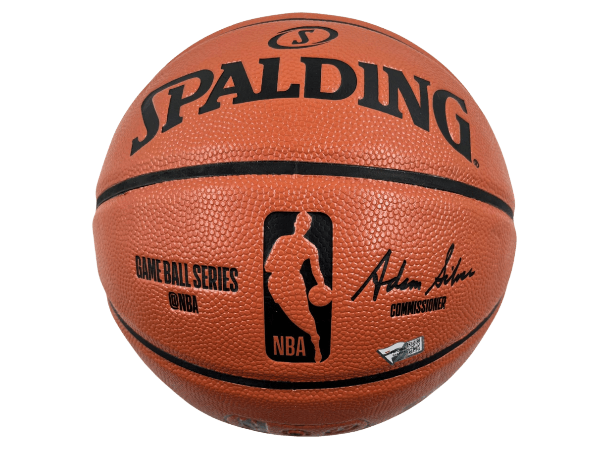 Alonzo Mourning Miami Heat Authentic Signed Spalding Basketball with Silver Signature [B485469]