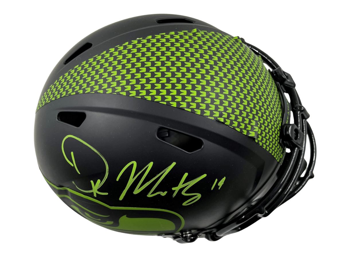D.K. Metcalf Signed Seattle Seahawks Eclipse Full Size Speed Replica Helmet [BAS WF05408]