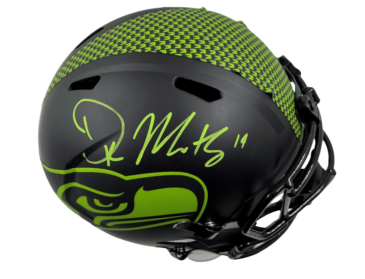 D.K. Metcalf Signed Seattle Seahawks Eclipse Full Size Speed Replica Helmet [BAS WF05408]