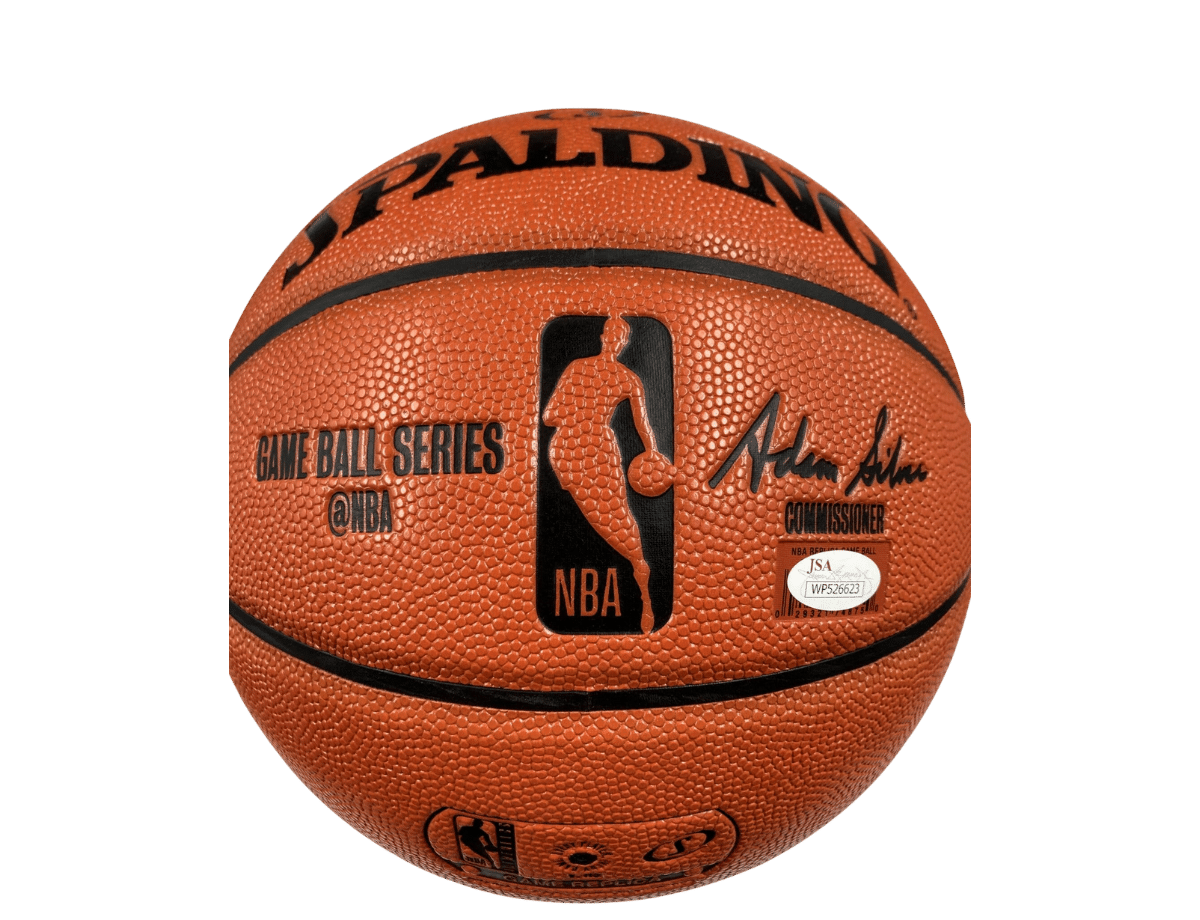 Joe Dumars Detroit Pistons Authentic Signed Spalding Basketball w/ Black Signature [WP 526623]