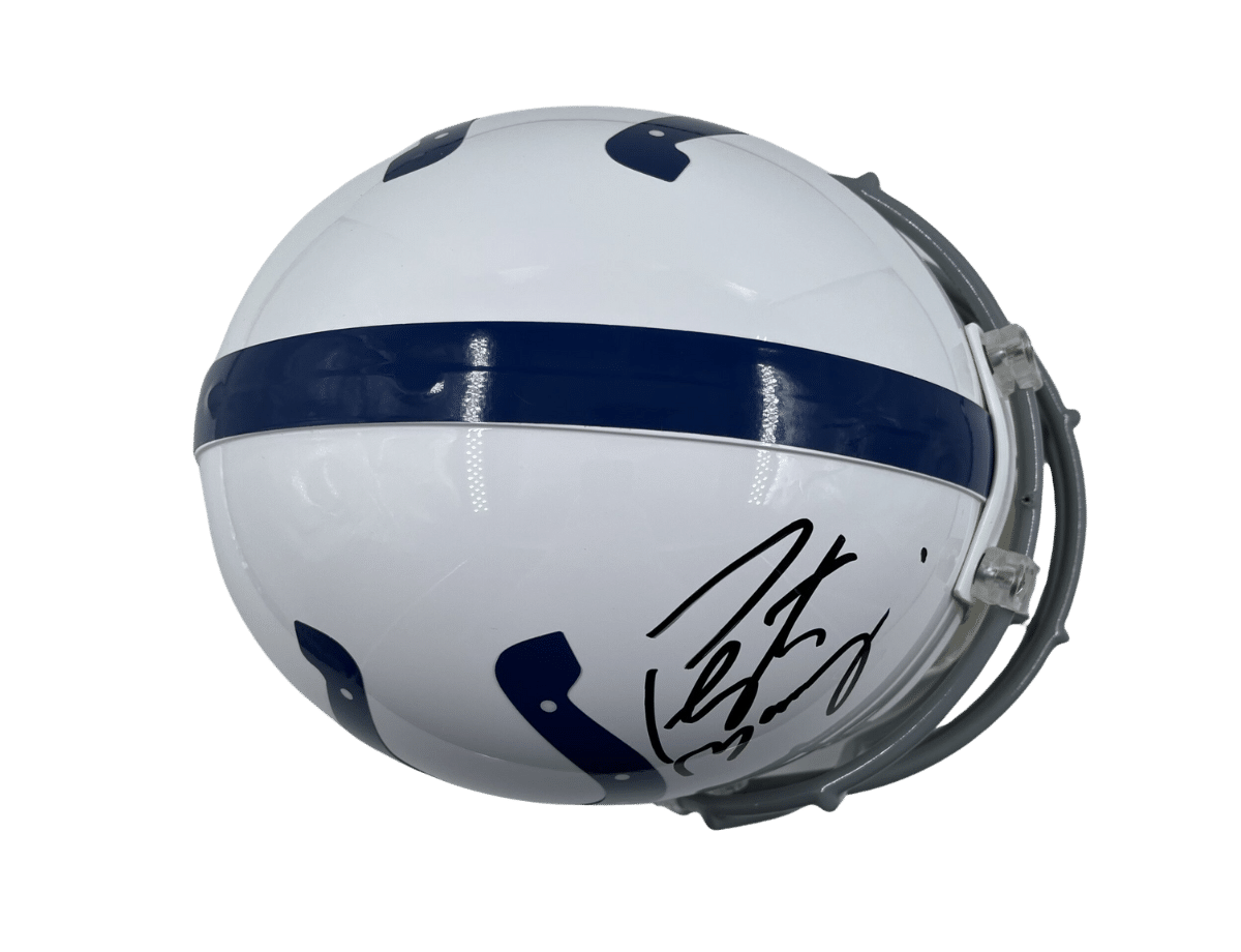 Peyton Manning Signed Indianapolis Colts Pro Line Full Size Helmet [B485468]