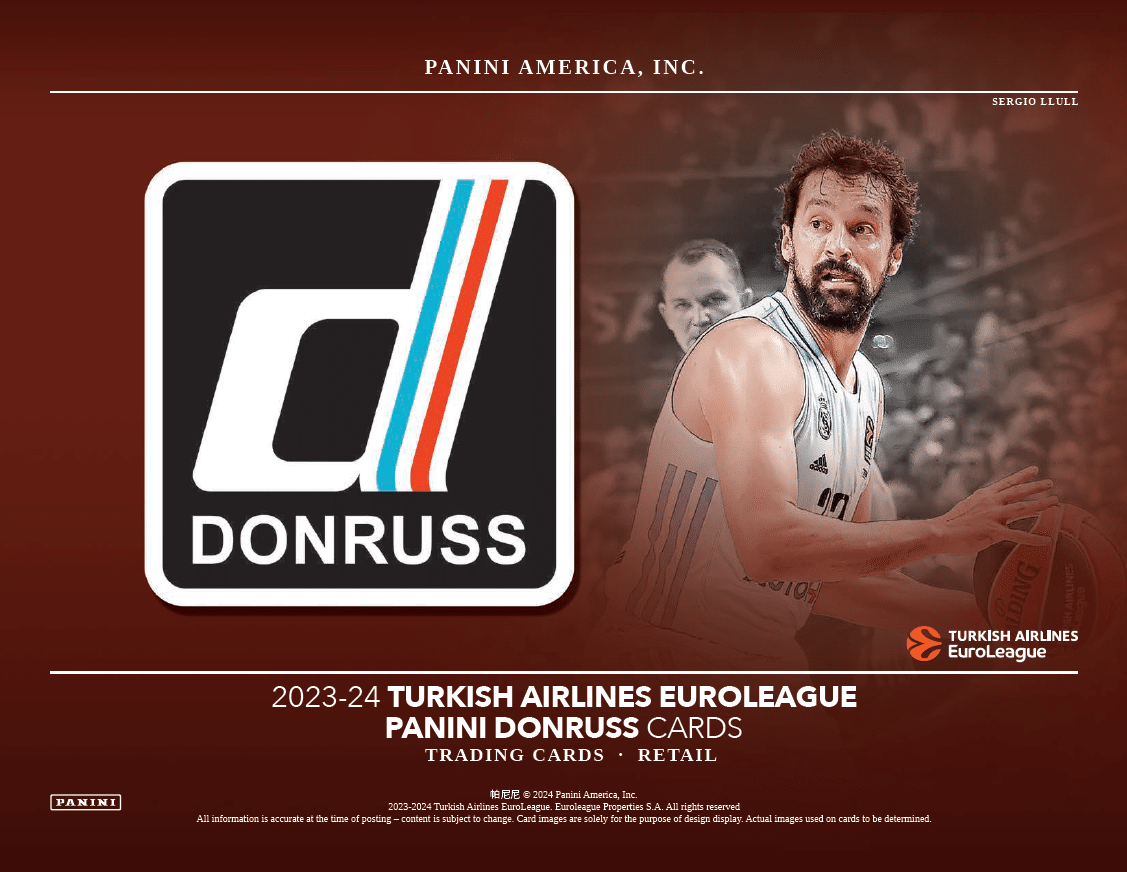 2023-24 Panini Donruss Turkish Airlines EuroLeague Basketball
