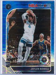Jaylen Nowell Panini NBA Hoops Premium Stock 2019 20 Blue Pulsar Prizm 1 scaled