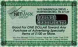 Netmark Group Coupon 1993