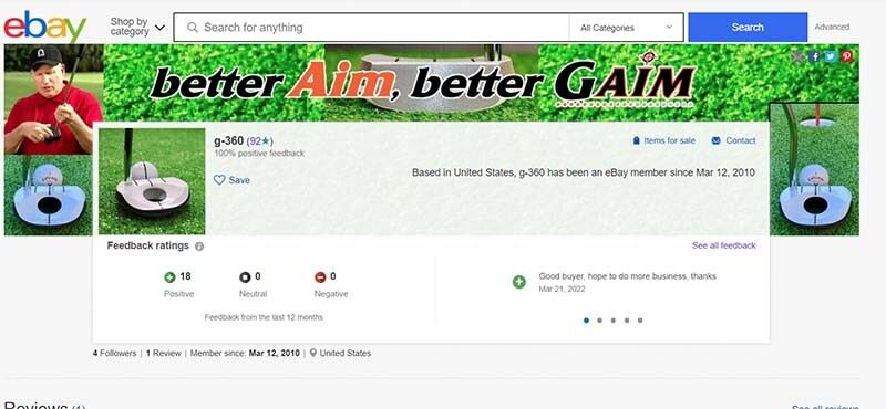 eBay Customer Stores