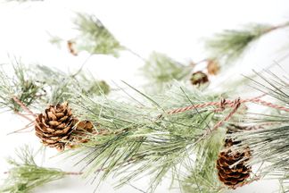 6 Feet Smokey Pine Garland Christmas Decor