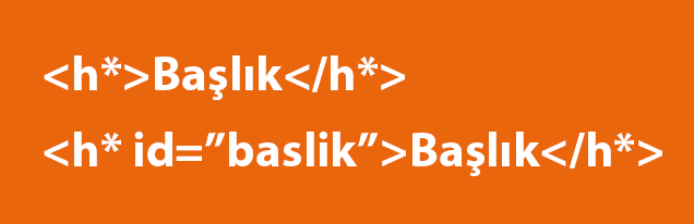 Yazı İçerisindeki Başlıklara Otomatik ID Eklemek