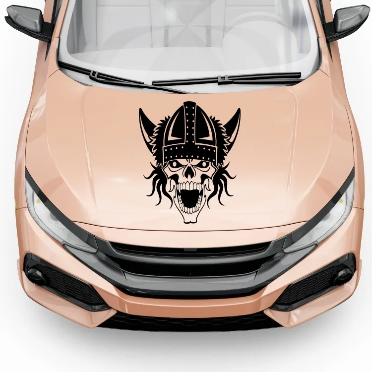 Viking - na kapotu - vinylová samolepka na auto